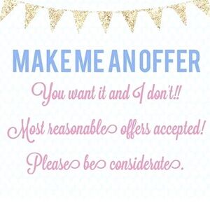 👗👗Offers Considered👗👗